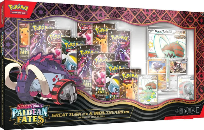 Great Tusk ex & Iron Treads ex Premium Collection