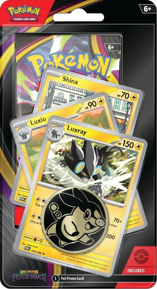 Pitch Black: Luxray Premium Checklane Blister