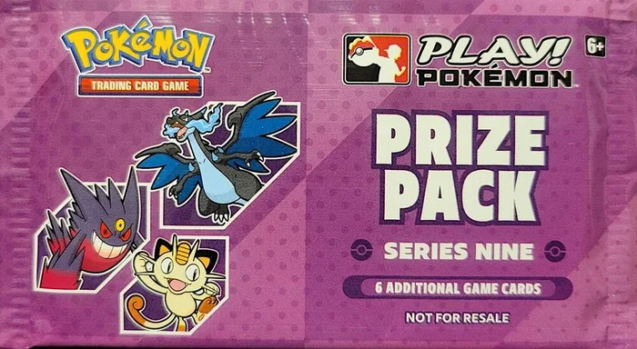 Play! Pokémon Prize Pack Series Nine Booster