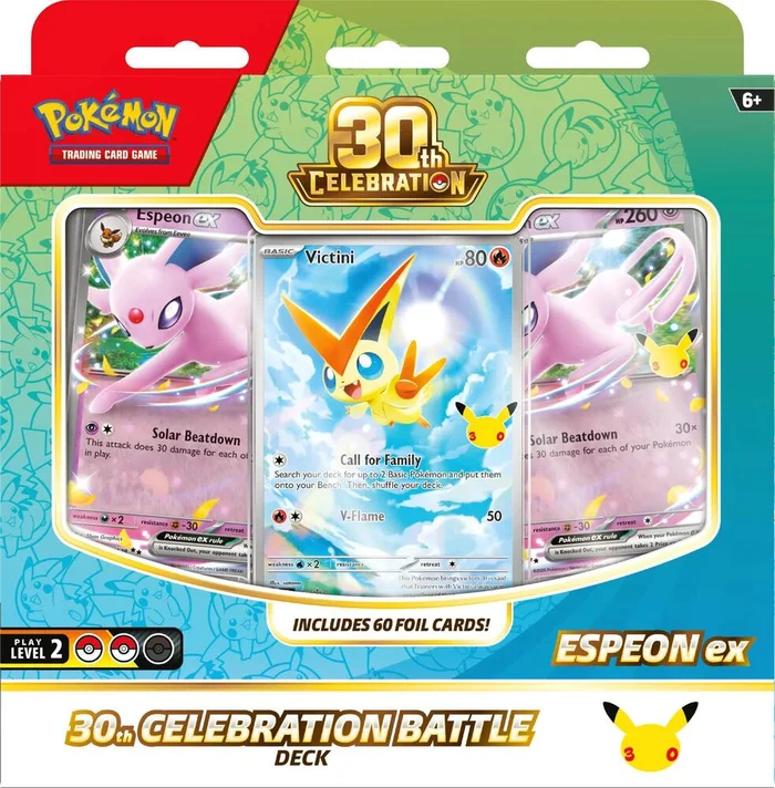 30th Celebration: Espeon ex Battle Deck