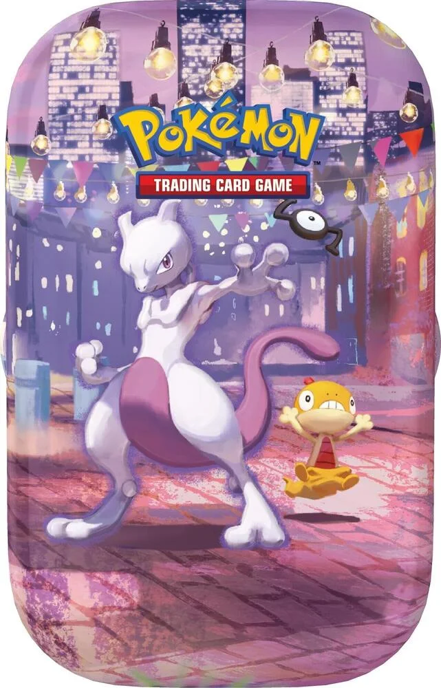 30th Celebration: Mewtwo & Scraggy Mini Tin