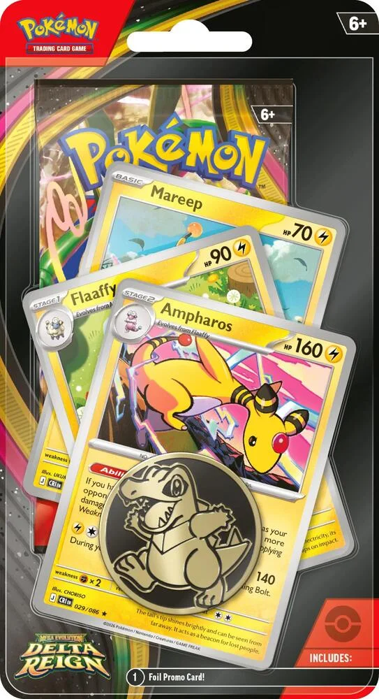 Delta Reign: Ampharos Premium Checklane Blister