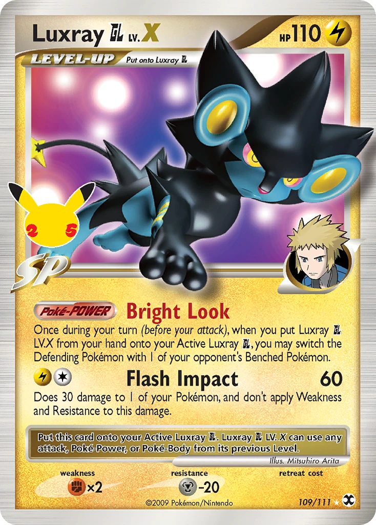 Luxray GL NIV.X – Célébrations Collection Classique CC017