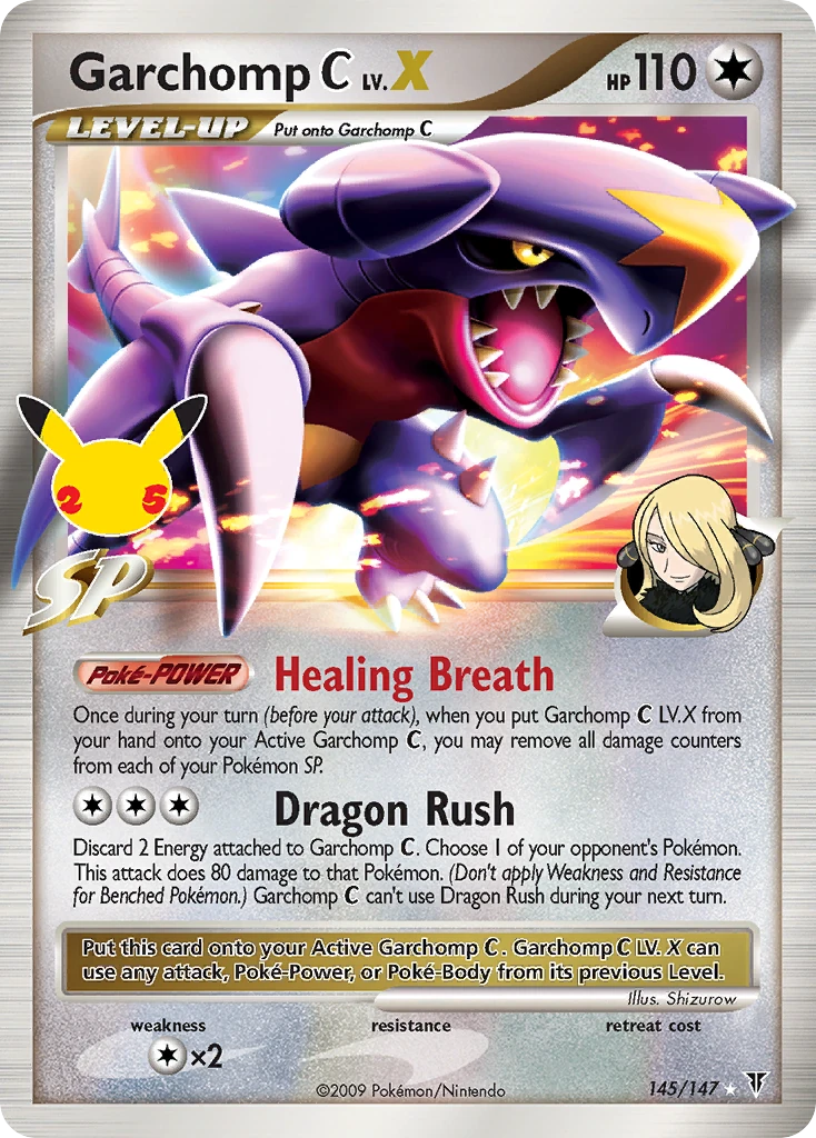 Garchomp C LV.X – Celebrations Classic Collection CC018