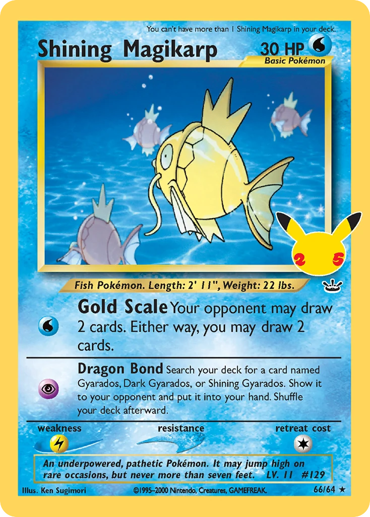 Magicarpe Brillant – Célébrations Collection Classique CC010