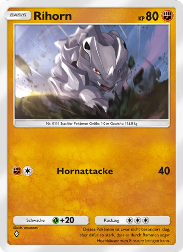 Rhyhorn – A2 80