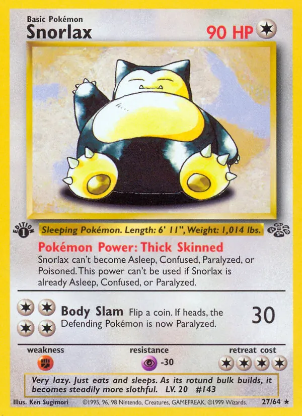 Snorlax – Jungle 27