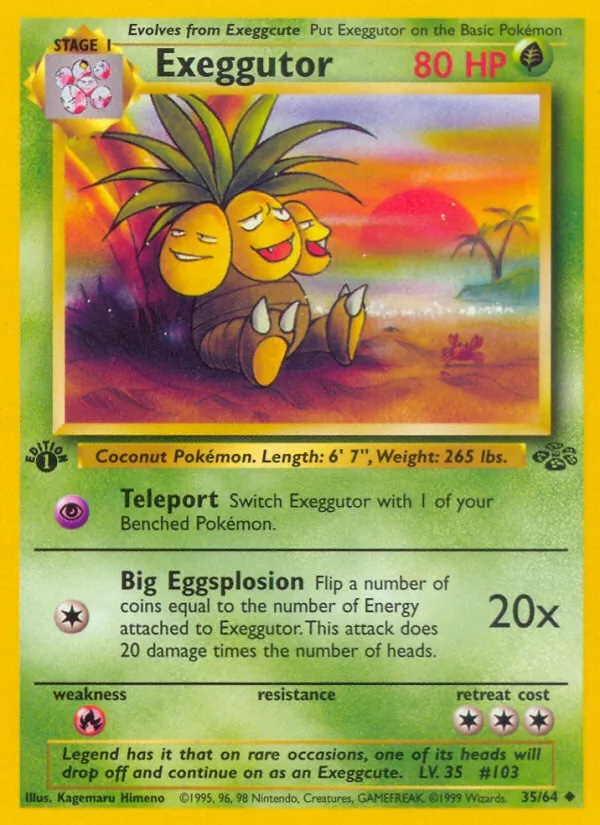 Exeggutor – Jungle 35