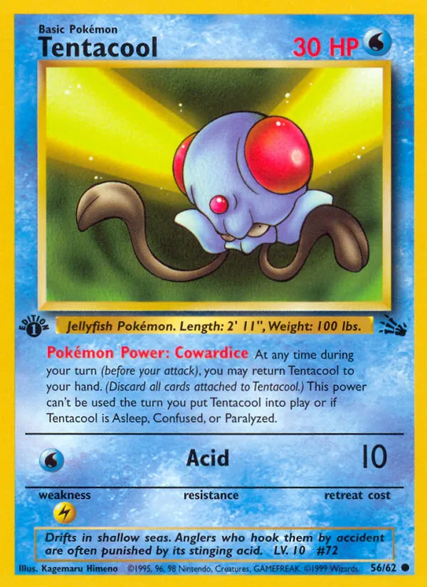 Tentacool – 化石の秘密 11