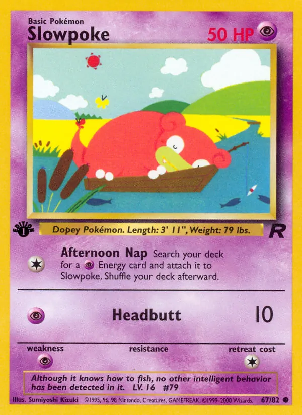 slowpoke – ロケット団 32