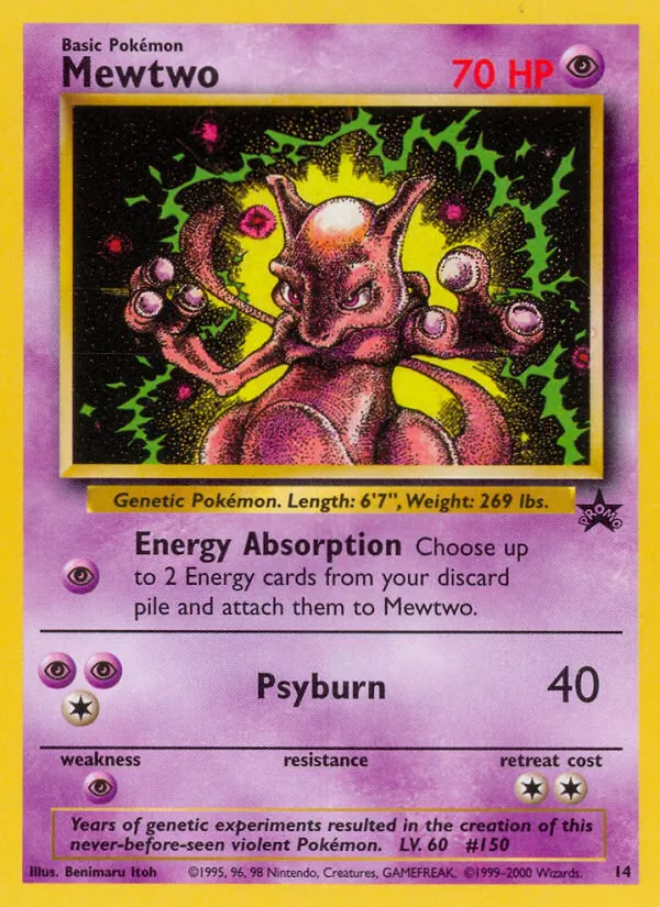 Mewtu – Wizards Black Star Promos 14