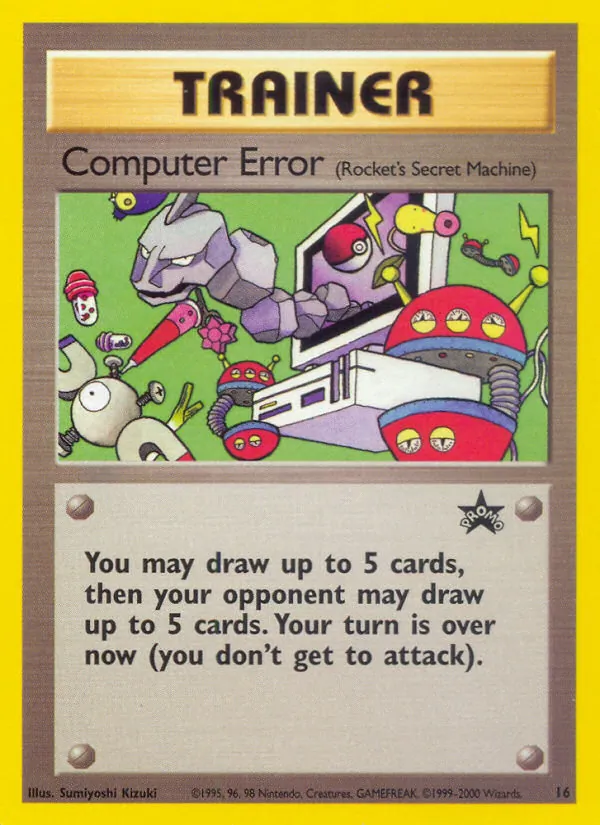 Computer Error – Wizards Black Star Promos 16