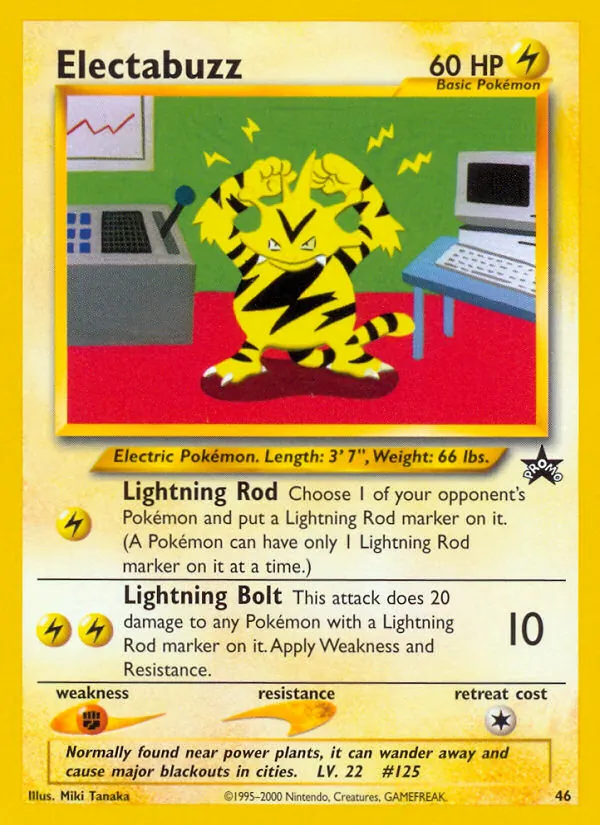 Electabuzz – Wizards Black Star Promos 46