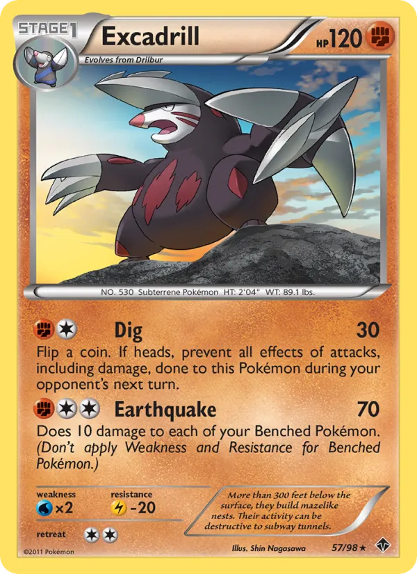 Excadrill – Emerging Powers 57