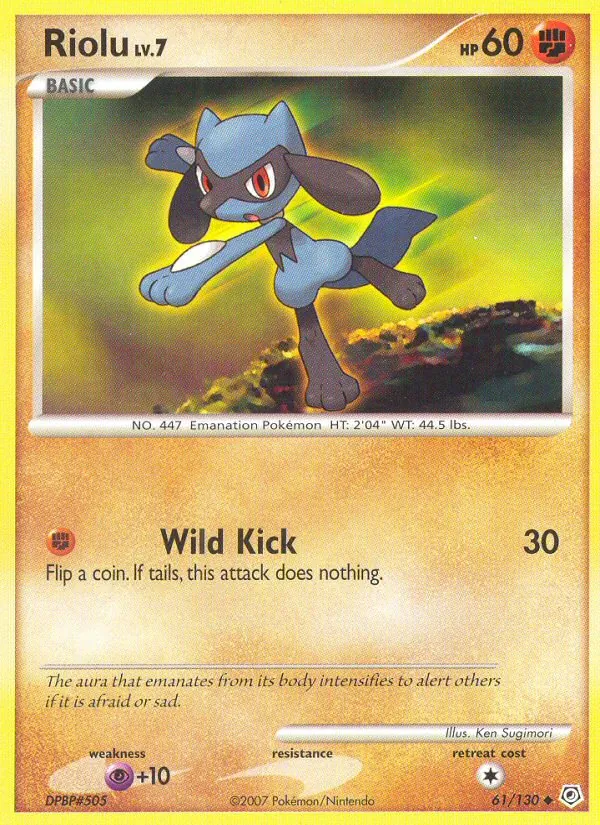 Riolu – Diamant & Perle 61