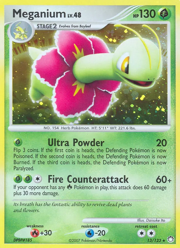 Meganium – Mysterious Treasures 13