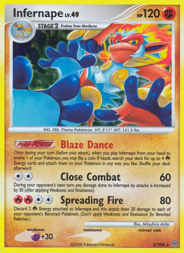 Infernape – Stormfront 3