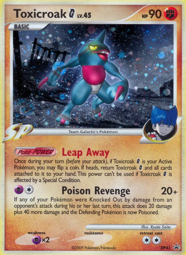 Toxicroak G – DP Black Star Promos DP41