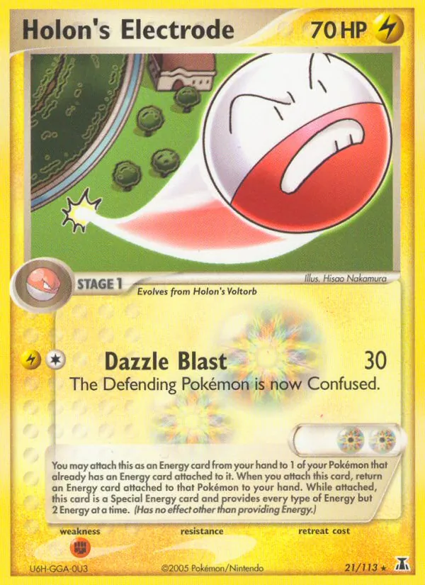 Holon's Electrode – Delta Species 21