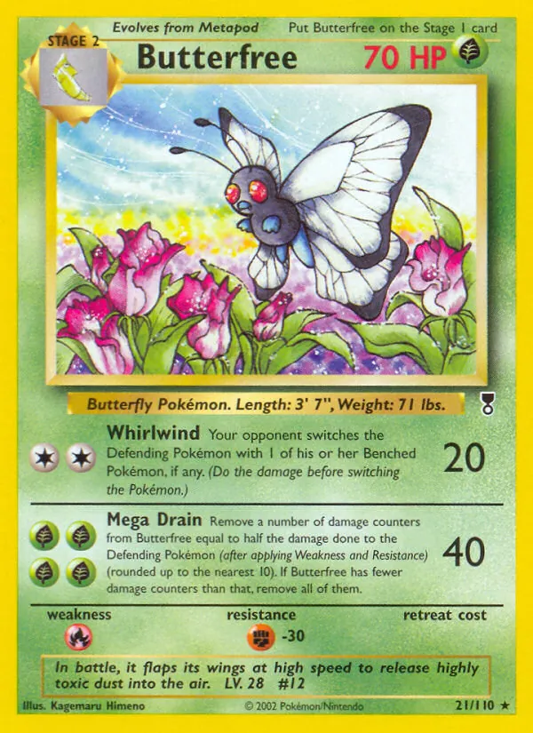 Butterfree – Legendary Collection 21