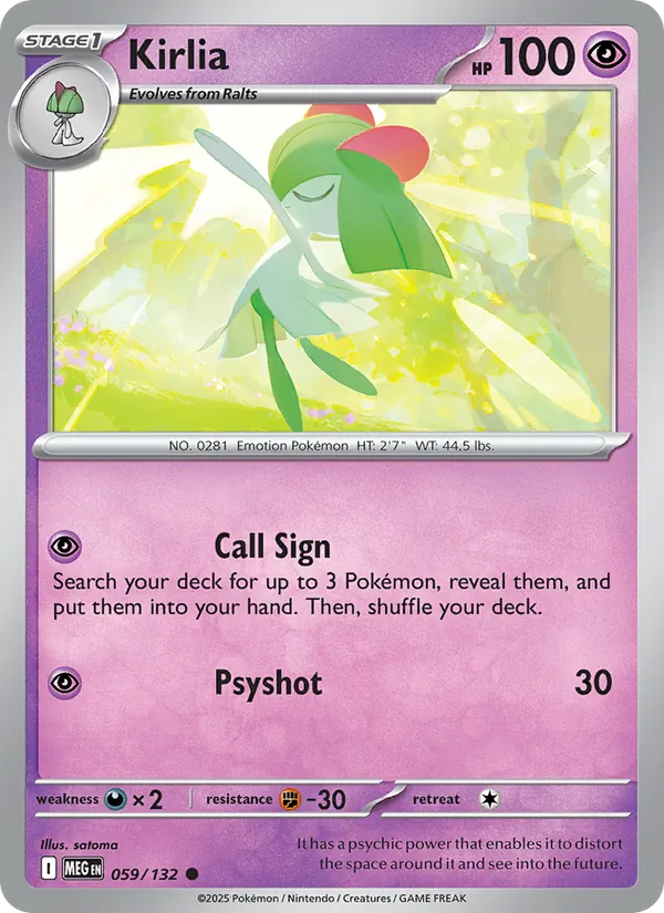 Kirlia – Mega Evolution 59