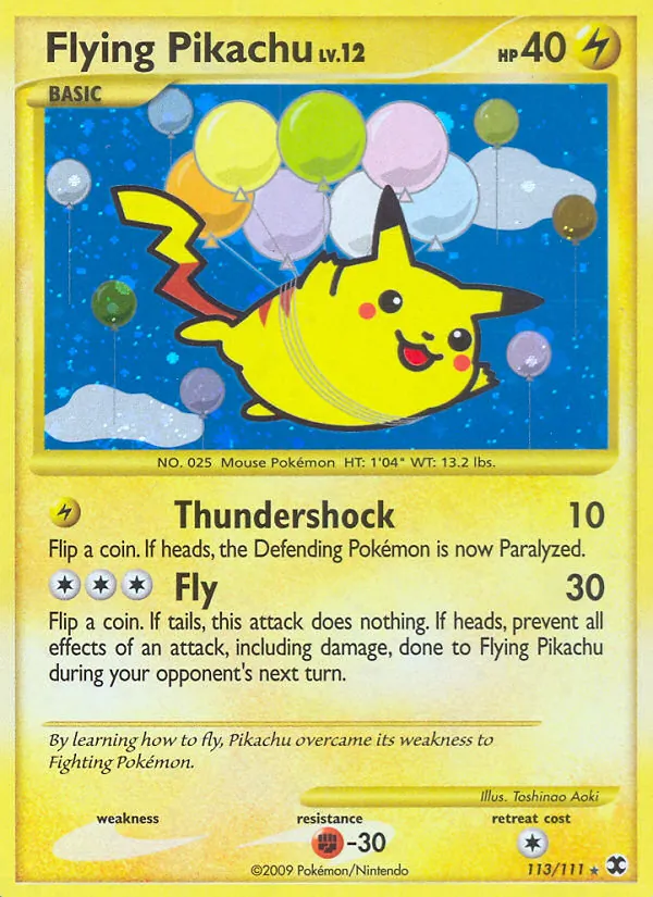 Flying Pikachu – Rising Rivals 113