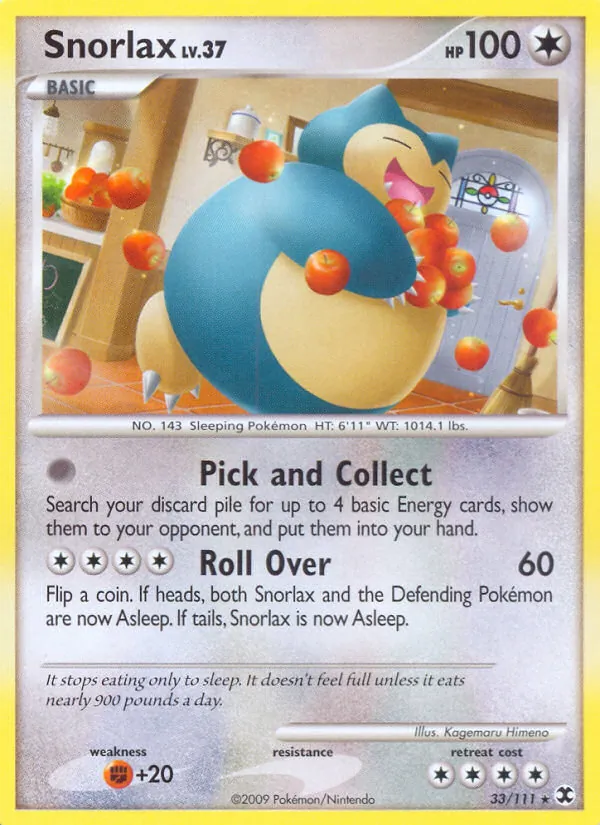 Snorlax – Rising Rivals 33