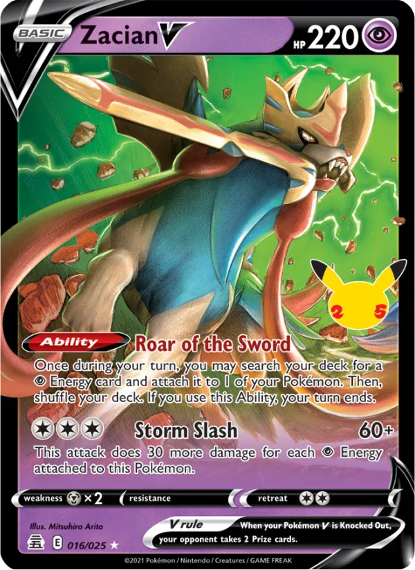 Zacian V – Celebrations 16