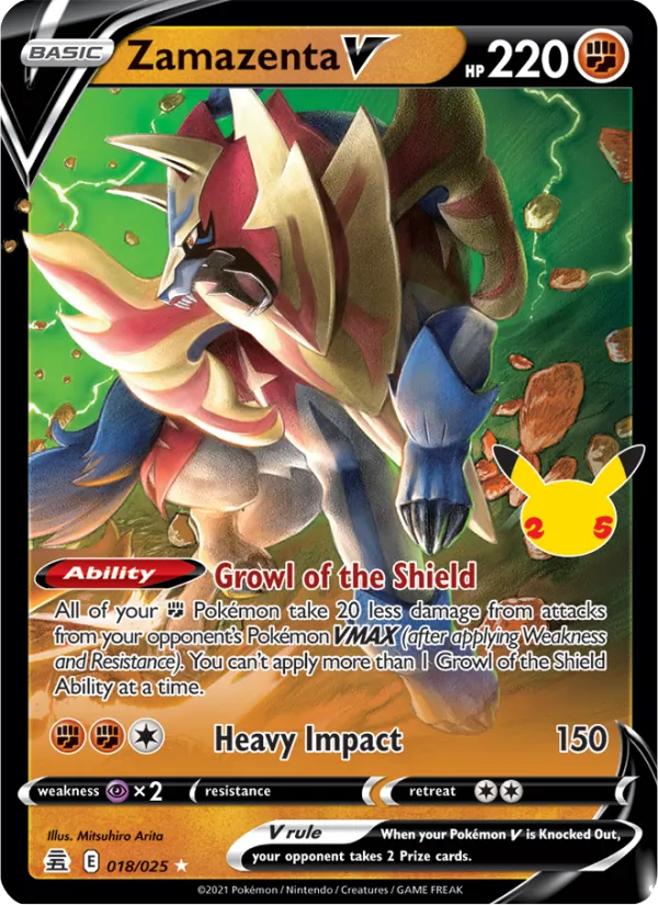 Zamazenta V – Celebrations 18