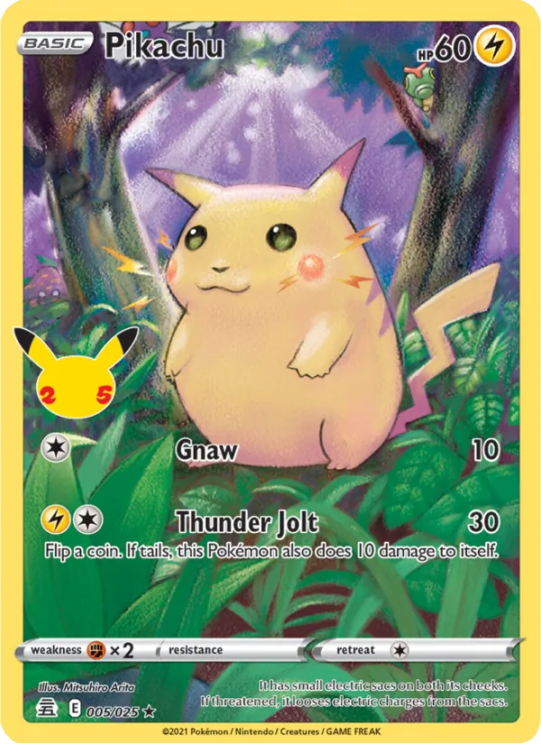 Pikachu – Celebrations 5