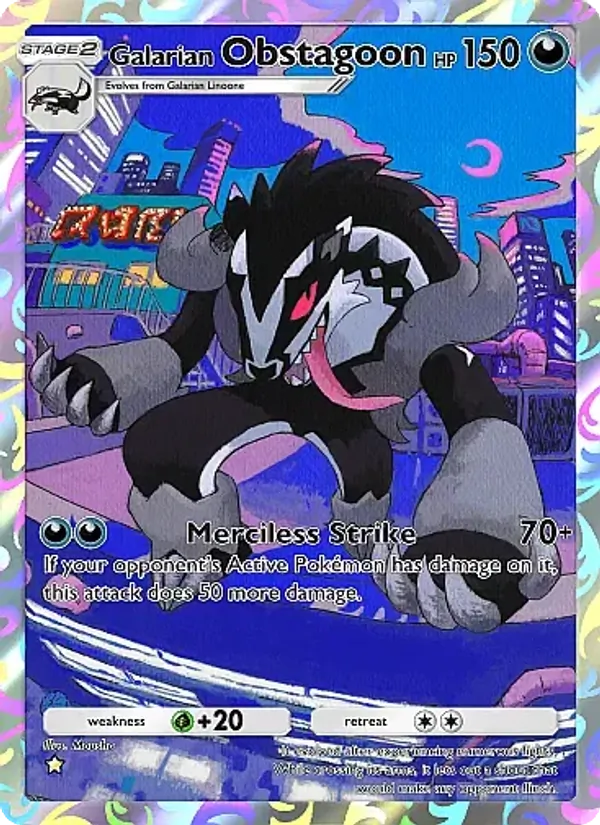 Galarian Obstagoon – Fantastical Parade 176