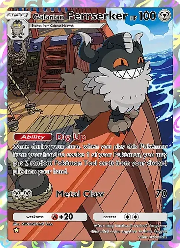 Galarian Perrserker – Fantastical Parade 177