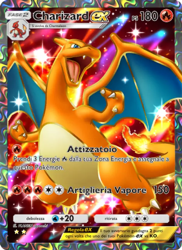 Charizard-ex – Tripudio Splendente 80