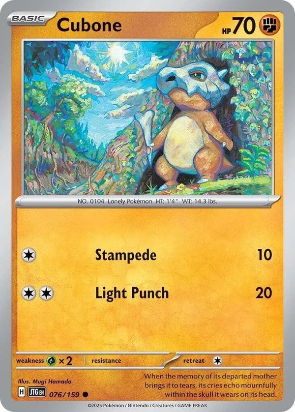 Cubone – Journey Together 76