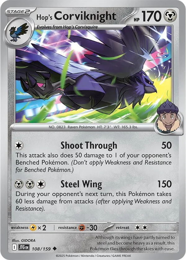 Hop's Corviknight – Journey Together 108