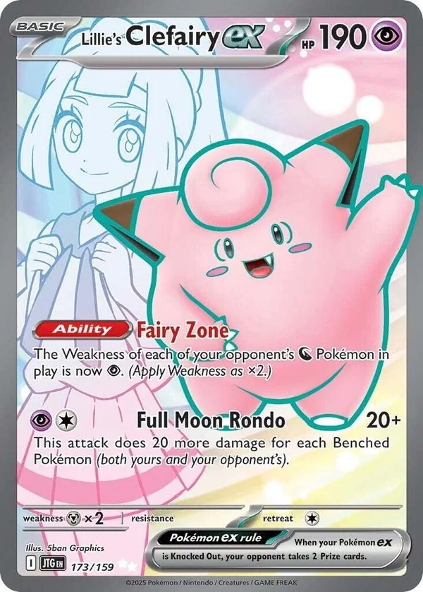 Lillie's Clefairy ex – Journey Together 173