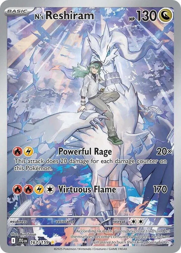 N's Reshiram – Journey Together 167
