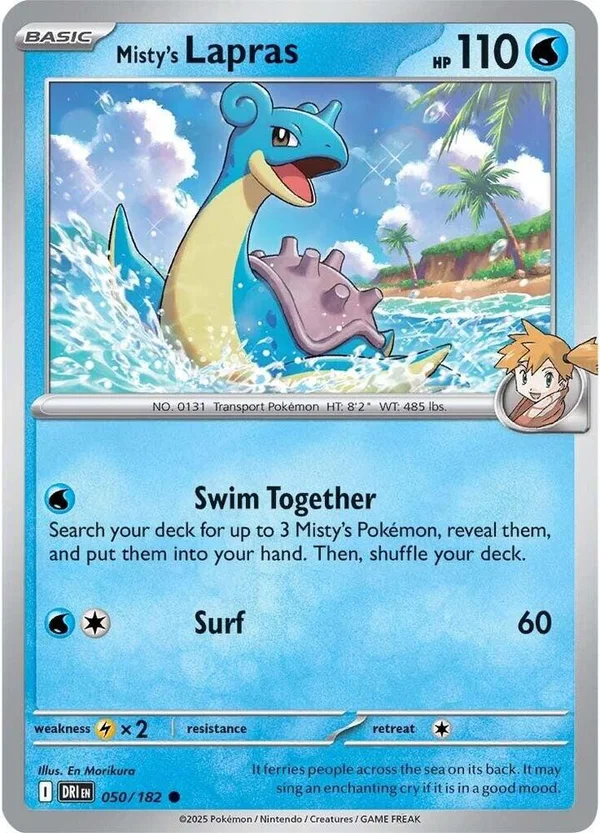 Misty's Lapras – Destined Rivals 50