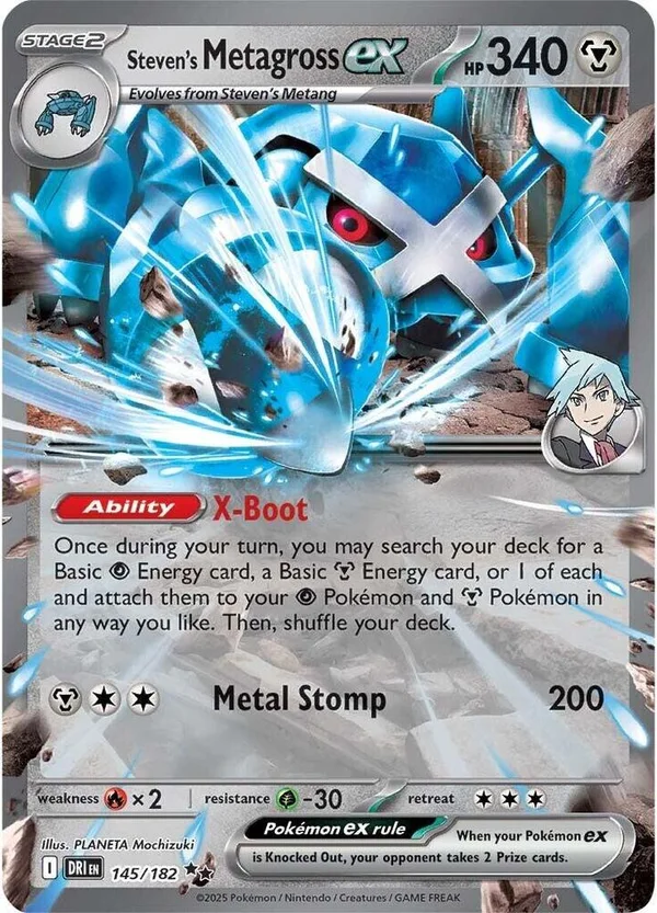 Steven's Metagross ex – Destined Rivals 145