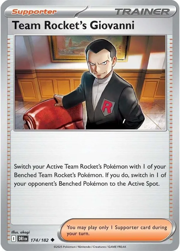 Team Rocket's Giovanni – Destined Rivals 174