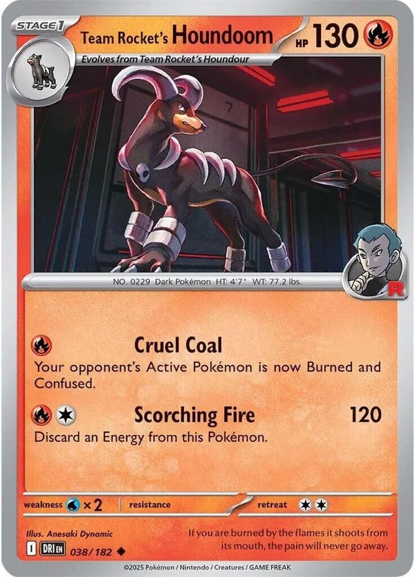 Team Rocket's Houndoom – Destined Rivals 38