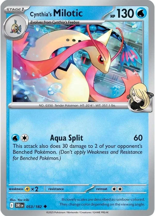 Cynthia's Milotic – Destined Rivals 53
