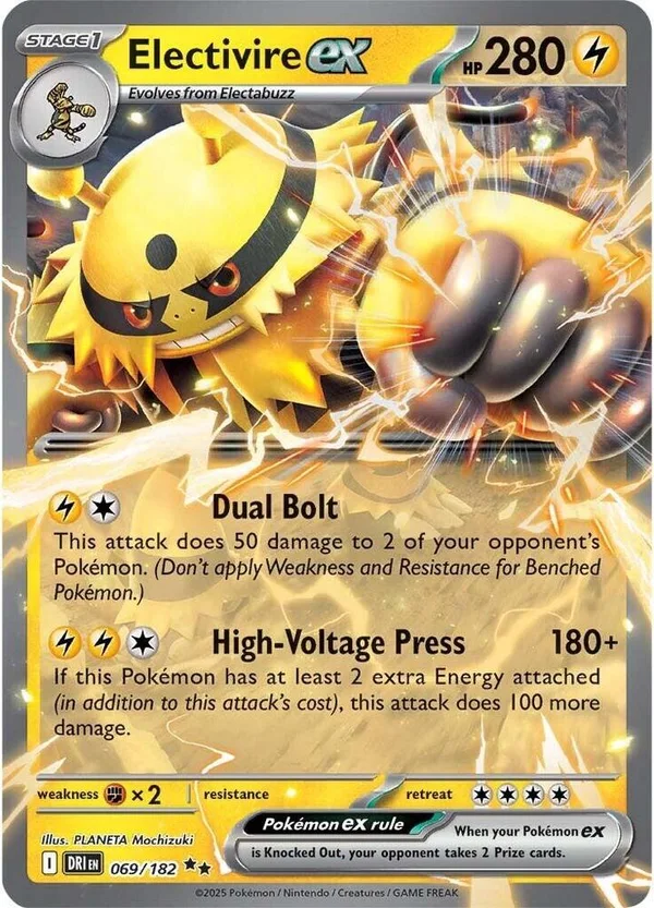 Electivire ex – Destined Rivals 69
