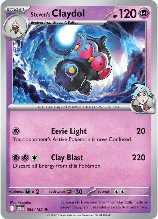 Steven's Claydol – Destined Rivals 84
