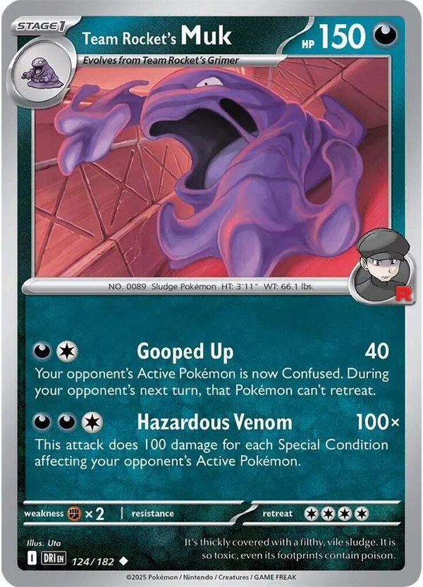 Team Rocket's Muk – Destined Rivals 124
