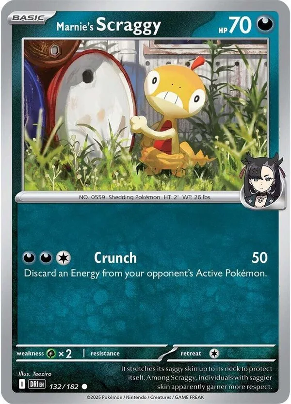 Marnie's Scraggy – Destined Rivals 132