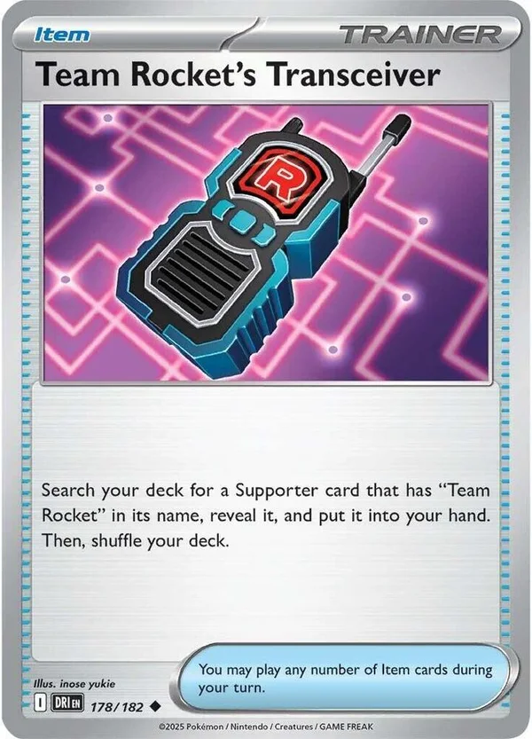 Team Rocket's Transceiver – Destined Rivals 178