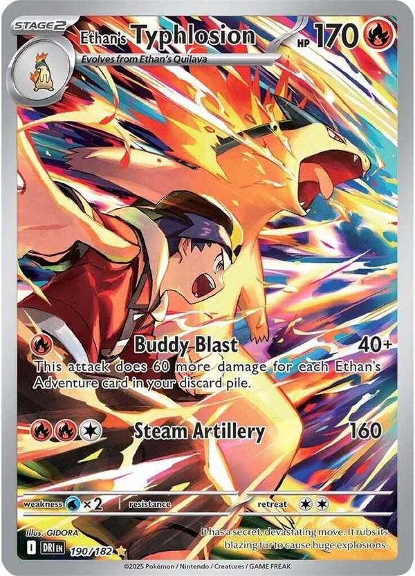 Ethan's Typhlosion – Destined Rivals 190