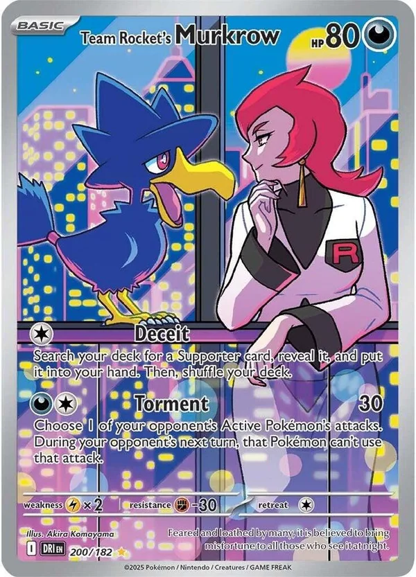 Team Rocket's Murkrow – Destined Rivals 200