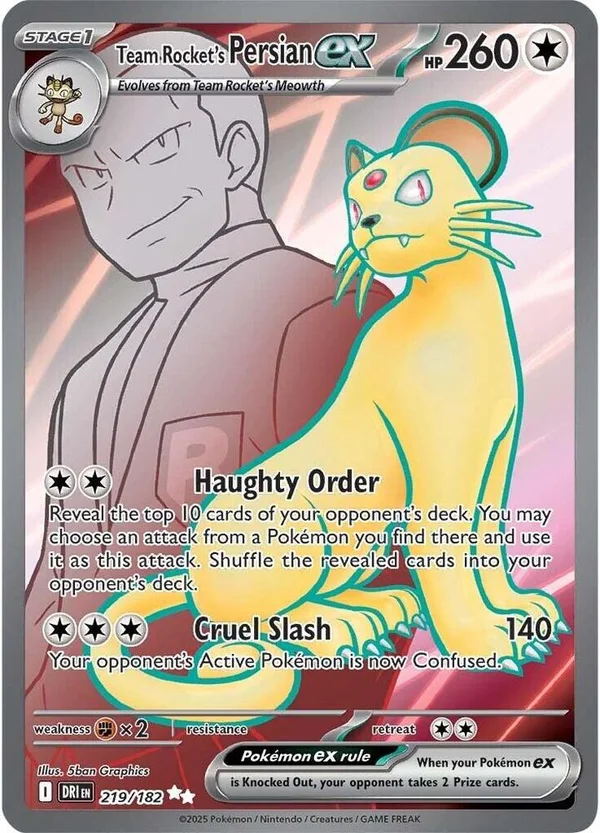 Team Rocket's Persian ex – Destined Rivals 219